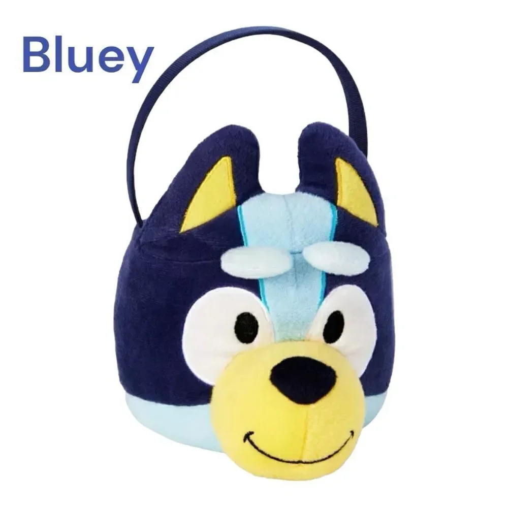 Bluey Plush bucket pail Easter Halloween Basket  Trick Or Treat 10
